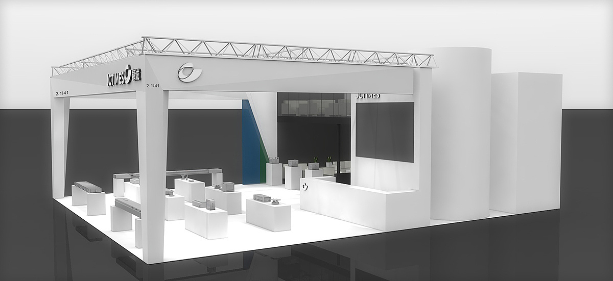 简洁展台设计装修