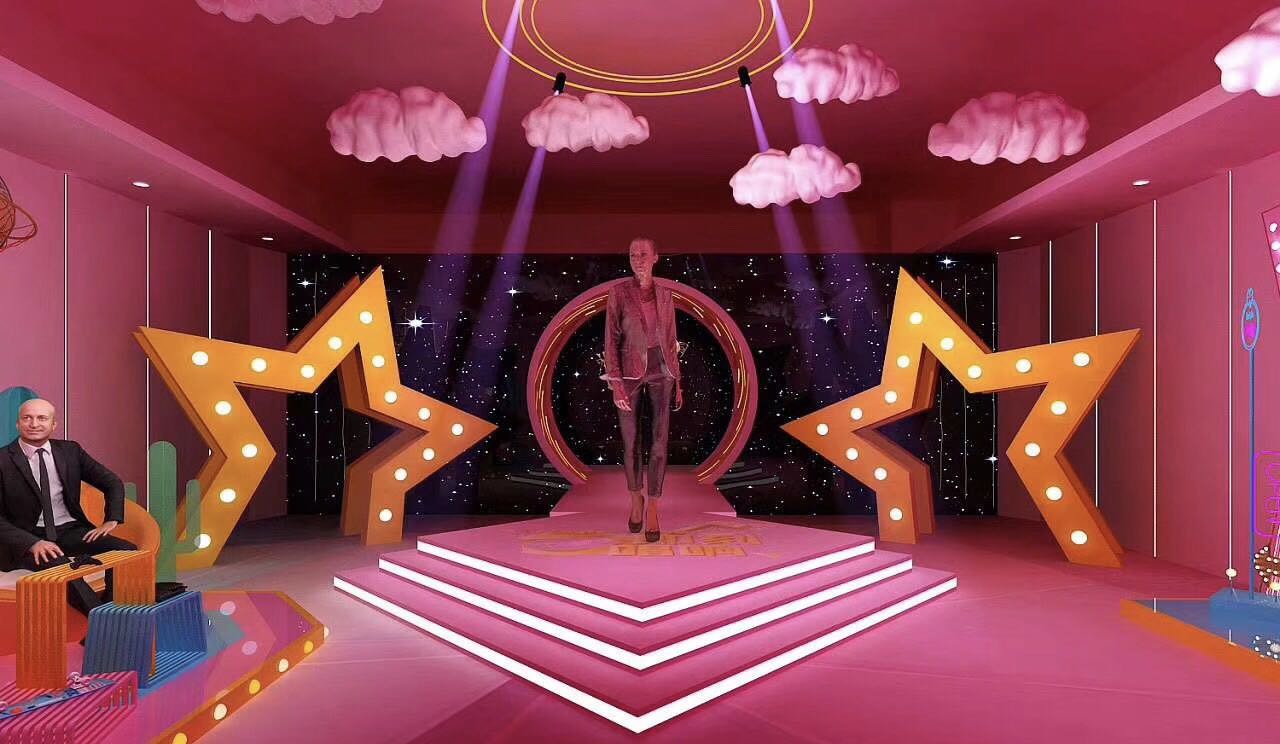 网红直播间设计装修